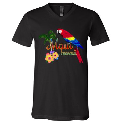 Maui Hawaii Beach Aloha Great Gift V-Neck T-Shirt