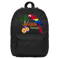Maui Hawaii Beach Aloha Great Gift 16 in Basic Backpack