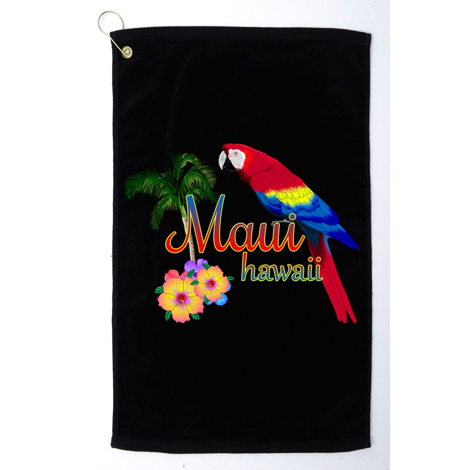 Maui Hawaii Beach Aloha Great Gift Golf Towel