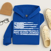 Make Heaven Crowded Faith Spiritual Cute Christian Vintage Cool Gift Hoodie