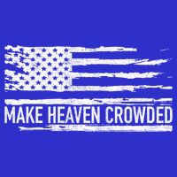 Make Heaven Crowded Faith Spiritual Cute Christian Vintage Cool Gift Hoodie