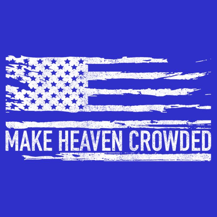 Make Heaven Crowded Faith Spiritual Cute Christian Vintage Cool Gift Hoodie