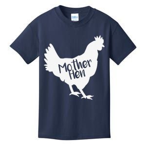 Mother Hen Chicken For Matching Mother And Daughter Kids T-Shirt