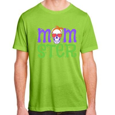 Momster Halloween Costume Skull Mama Monster Trick Or Treat Cool Gift Adult ChromaSoft Performance T-Shirt