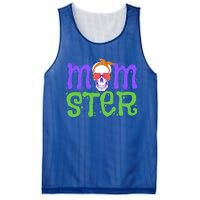 Momster Halloween Costume Skull Mama Monster Trick Or Treat Cool Gift Mesh Reversible Basketball Jersey Tank