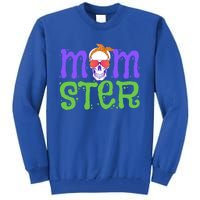 Momster Halloween Costume Skull Mama Monster Trick Or Treat Cool Gift Tall Sweatshirt