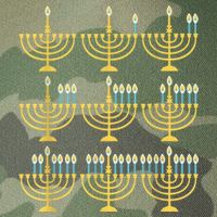 Menorah Hanukkah Challah Days Funny Pajama Family Matching Legacy Tie Dye Trucker Hat