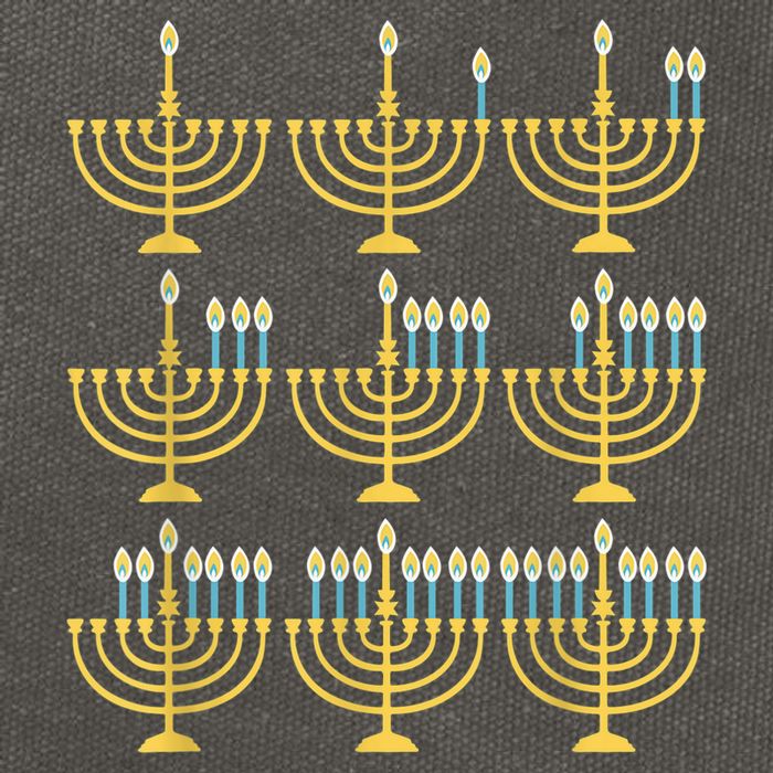 Menorah Hanukkah Challah Days Funny Pajama Family Matching Cotton Canvas Backpack