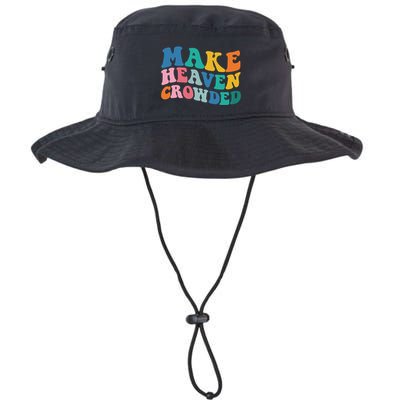Make Heaven Crowded Bible Verse Bucket Hat
