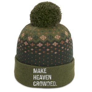 Make Heaven Crowded The Baniff Cuffed Pom Beanie