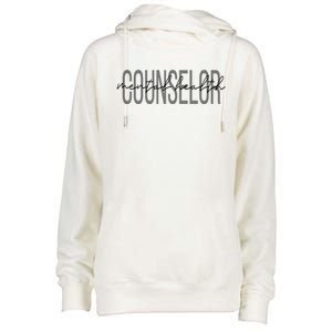 Mental Health Counselor Tal Awareness Therapist Gift Womens Funnel Neck Pullover Hood