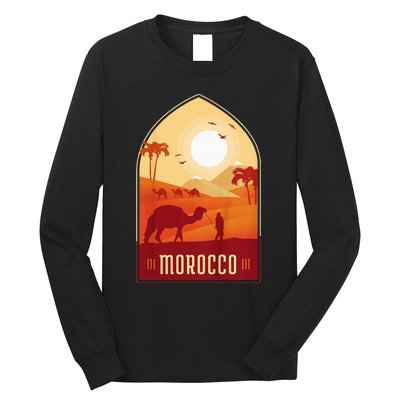 Morocco Hospitality Comfort Health Art Creativity History Long Sleeve Shirt