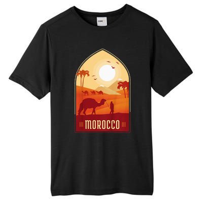 Morocco Hospitality Comfort Health Art Creativity History Tall Fusion ChromaSoft Performance T-Shirt