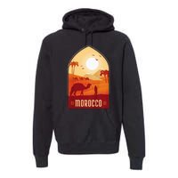 Morocco Hospitality Comfort Health Art Creativity History Premium Hoodie