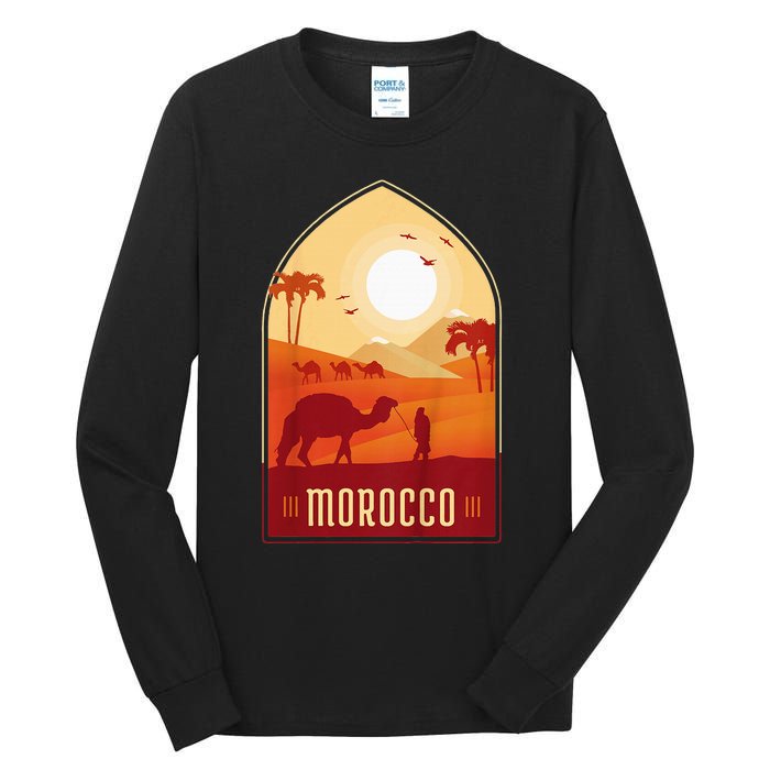 Morocco Hospitality Comfort Health Art Creativity History Tall Long Sleeve T-Shirt