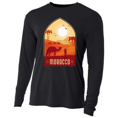 Morocco Hospitality Comfort Health Art Creativity History Cooling Performance Long Sleeve Crew