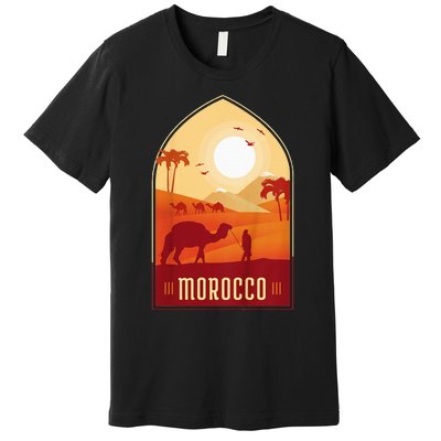 Morocco Hospitality Comfort Health Art Creativity History Premium T-Shirt