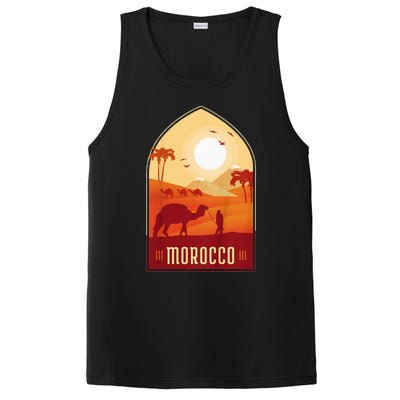 Morocco Hospitality Comfort Health Art Creativity History PosiCharge Competitor Tank