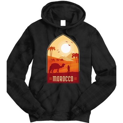 Morocco Hospitality Comfort Health Art Creativity History Tie Dye Hoodie