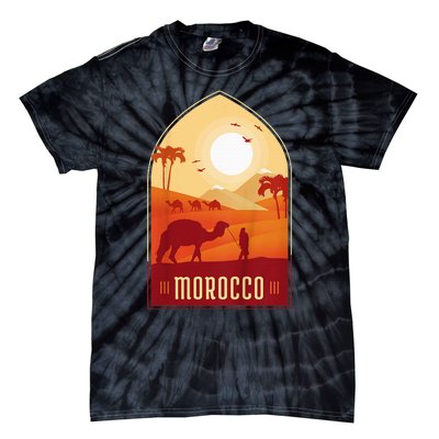 Morocco Hospitality Comfort Health Art Creativity History Tie-Dye T-Shirt