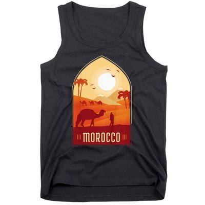 Morocco Hospitality Comfort Health Art Creativity History Tank Top