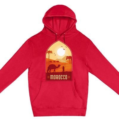 Morocco Hospitality Comfort Health Art Creativity History Premium Pullover Hoodie