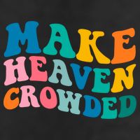 Make Heaven Crowded Bible Verse Gift Adult Drive Performance Visor