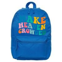 Make Heaven Crowded Bible Verse Gift 16 in Basic Backpack