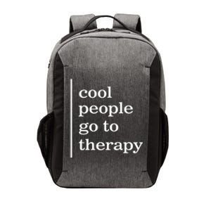 Mental Health Cool People Go To Therapy Awareness Therapist Gift Vector Backpack