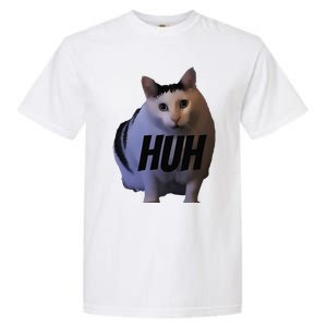 Meme Huh Cat Funny Garment-Dyed Heavyweight T-Shirt