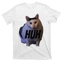 Meme Huh Cat Funny T-Shirt