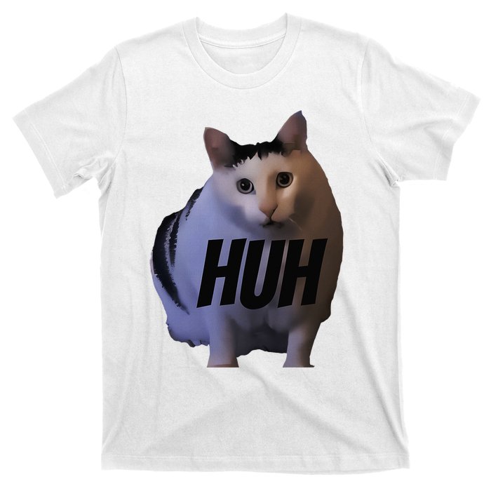 Meme Huh Cat Funny T-Shirt