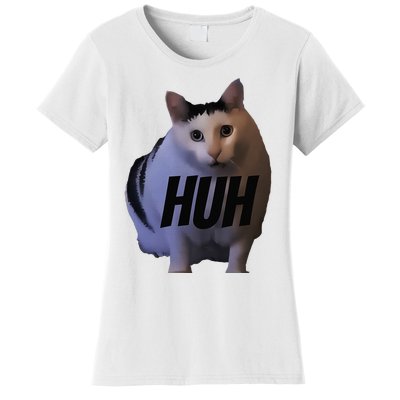 Meme Huh Cat Funny Women's T-Shirt