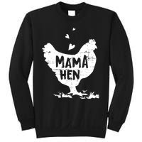 Mama Hen Chicken Funny Farmer Hen Chicken Mama Sweatshirt