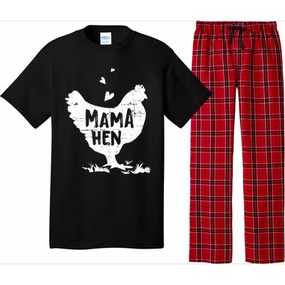 Mama Hen Chicken Funny Farmer Hen Chicken Mama Pajama Set