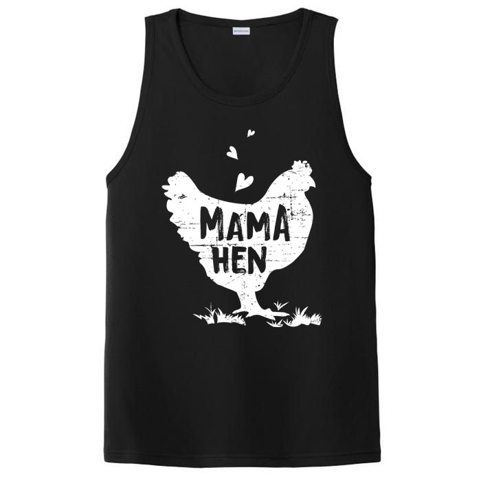 Mama Hen Chicken Funny Farmer Hen Chicken Mama PosiCharge Competitor Tank