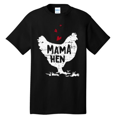 Mama Hen Chicken Tall T-Shirt