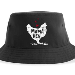 Mama Hen Chicken Sustainable Bucket Hat