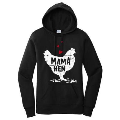 Mama Hen Chicken Women's Pullover Hoodie