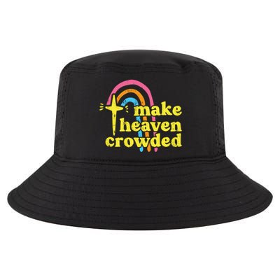 Make Heaven Crowded Cute Christian Missionary Pastor's Wife Meaningful Gift Cool Comfort Performance Bucket Hat