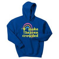 Make Heaven Crowded Cute Christian Missionary Pastor's Wife Meaningful Gift Kids Hoodie