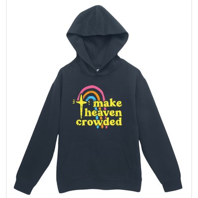 Make Heaven Crowded Cute Christian Missionary Pastor's Wife Meaningful Gift Urban Pullover Hoodie