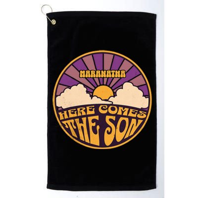 Maranatha Here Comes The Son Jesus Revolution People Easter Platinum Collection Golf Towel