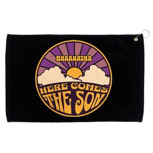 Maranatha Here Comes The Son Jesus Revolution People Easter Grommeted Golf Towel