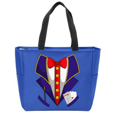 Magician Halloween Costume Illusionist Magic Show Perfomer Zip Tote Bag