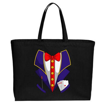 Magician Halloween Costume Illusionist Magic Show Perfomer Cotton Canvas Jumbo Tote