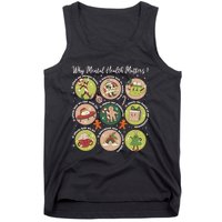 Mental Health Christmas Therapist Christmas Tank Top