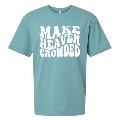 Make Heaven Crowded Gift Sueded Cloud Jersey T-Shirt