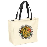 Mycologist Hiking Club We Might Not Get There Sloth Zip Tote Bag