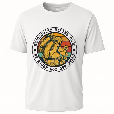 Mycologist Hiking Club We Might Not Get There Sloth Performance Shirt